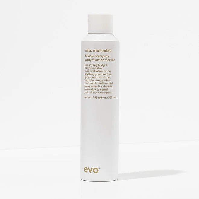 evo miss malleable flexible hairspray 300ml